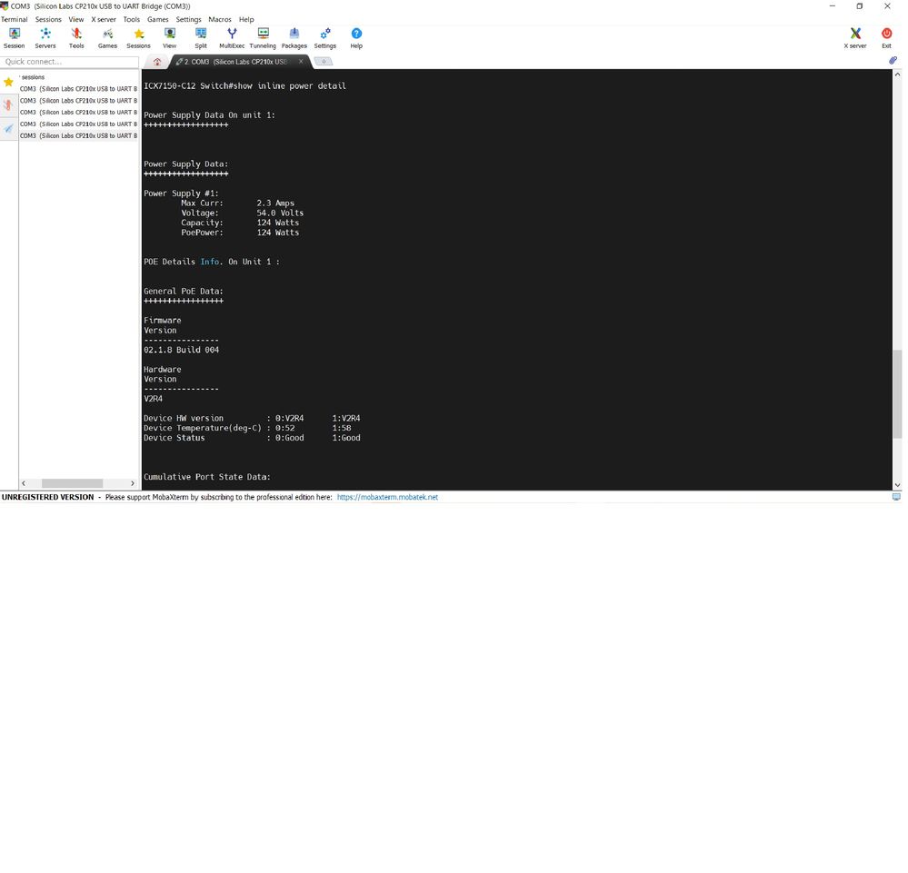Show inline Power Details_1 output