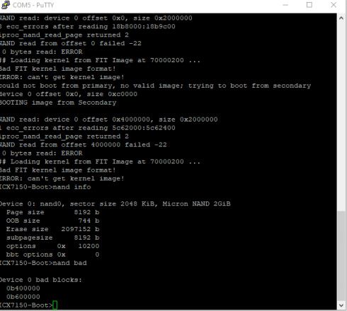 Bad FIT kernel image format