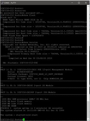 Current Version and Flash